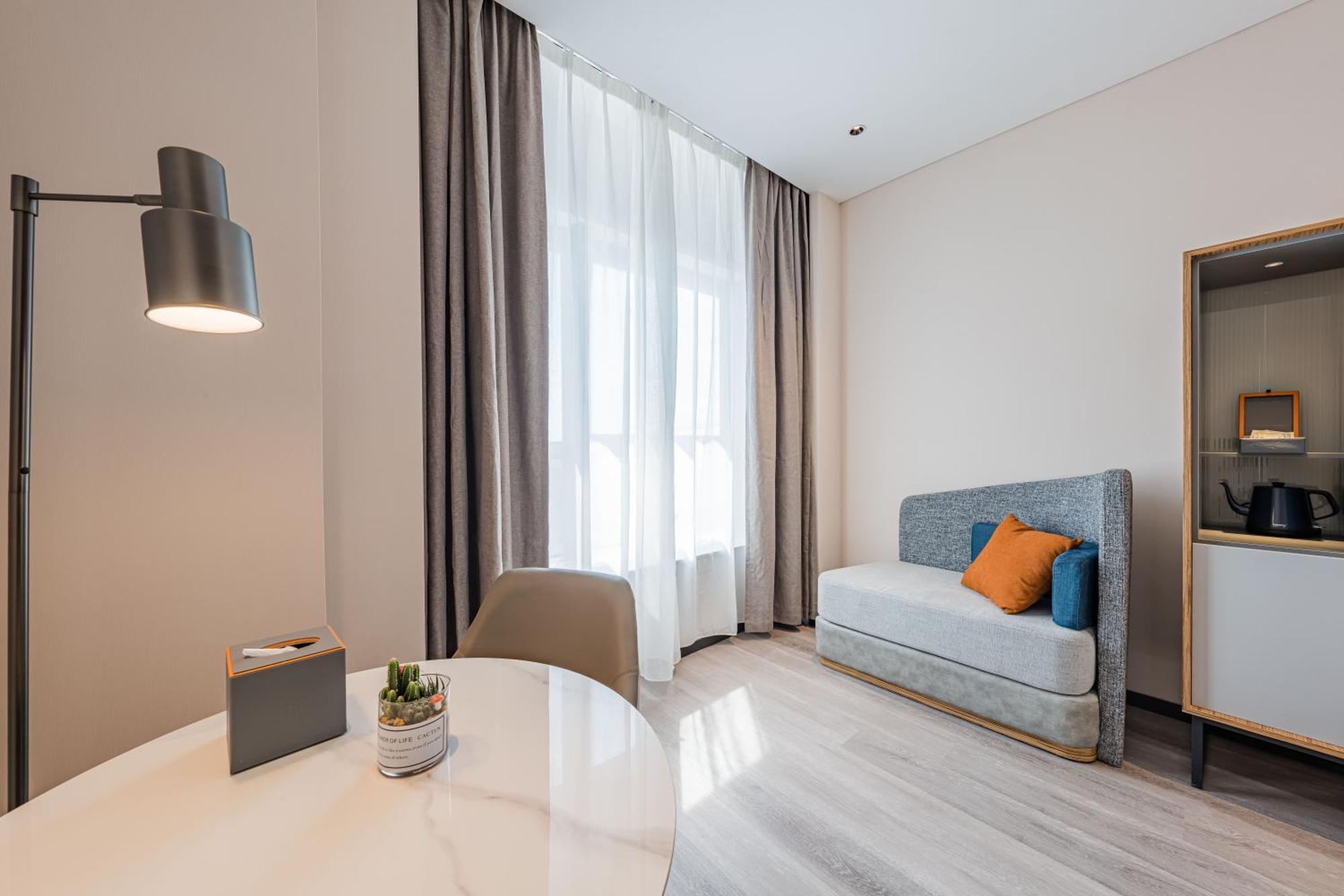 Urcove By Hyatt Hangzhou Riverside Cbd מראה חיצוני תמונה