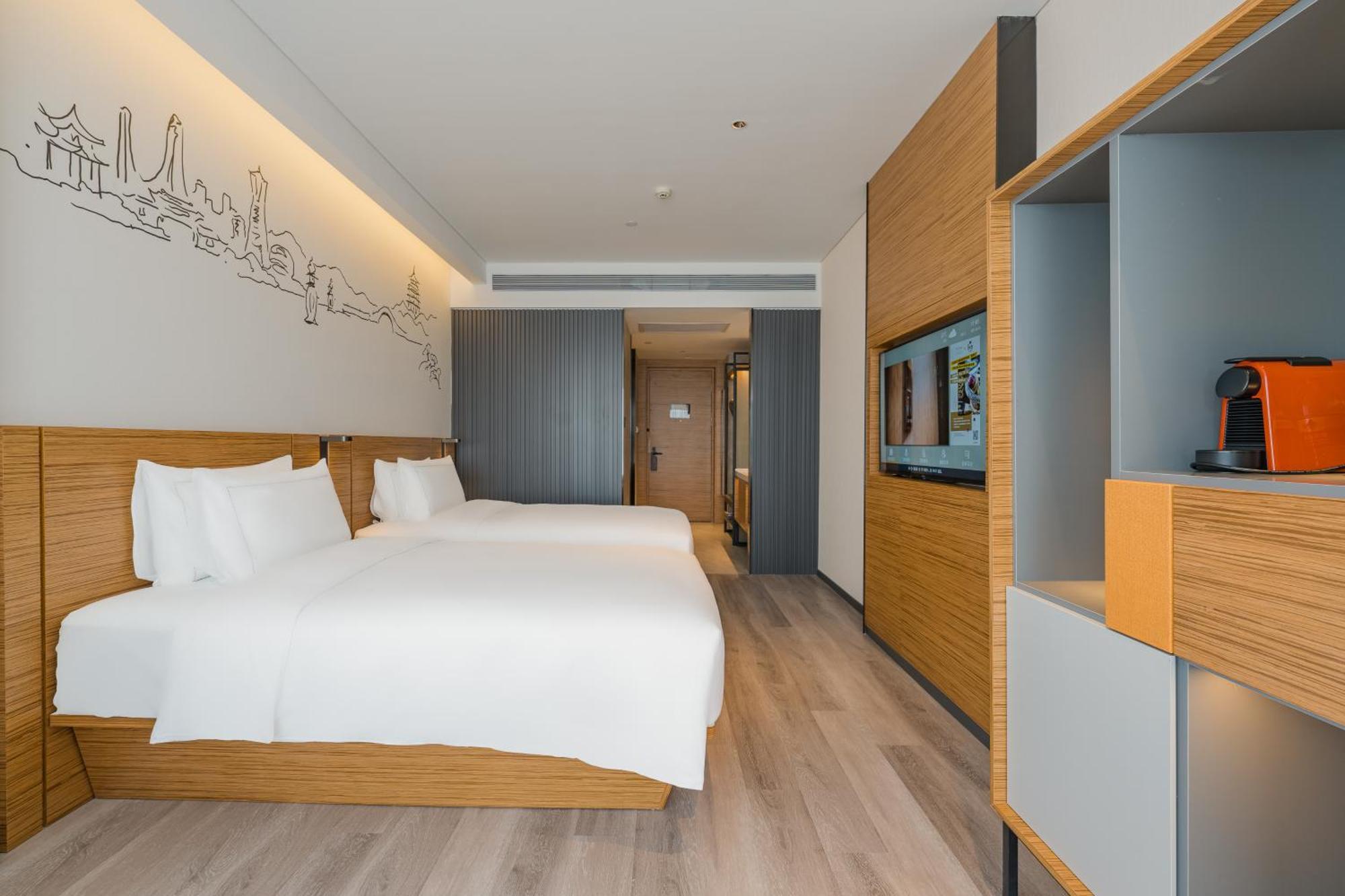 Urcove By Hyatt Hangzhou Riverside Cbd מראה חיצוני תמונה