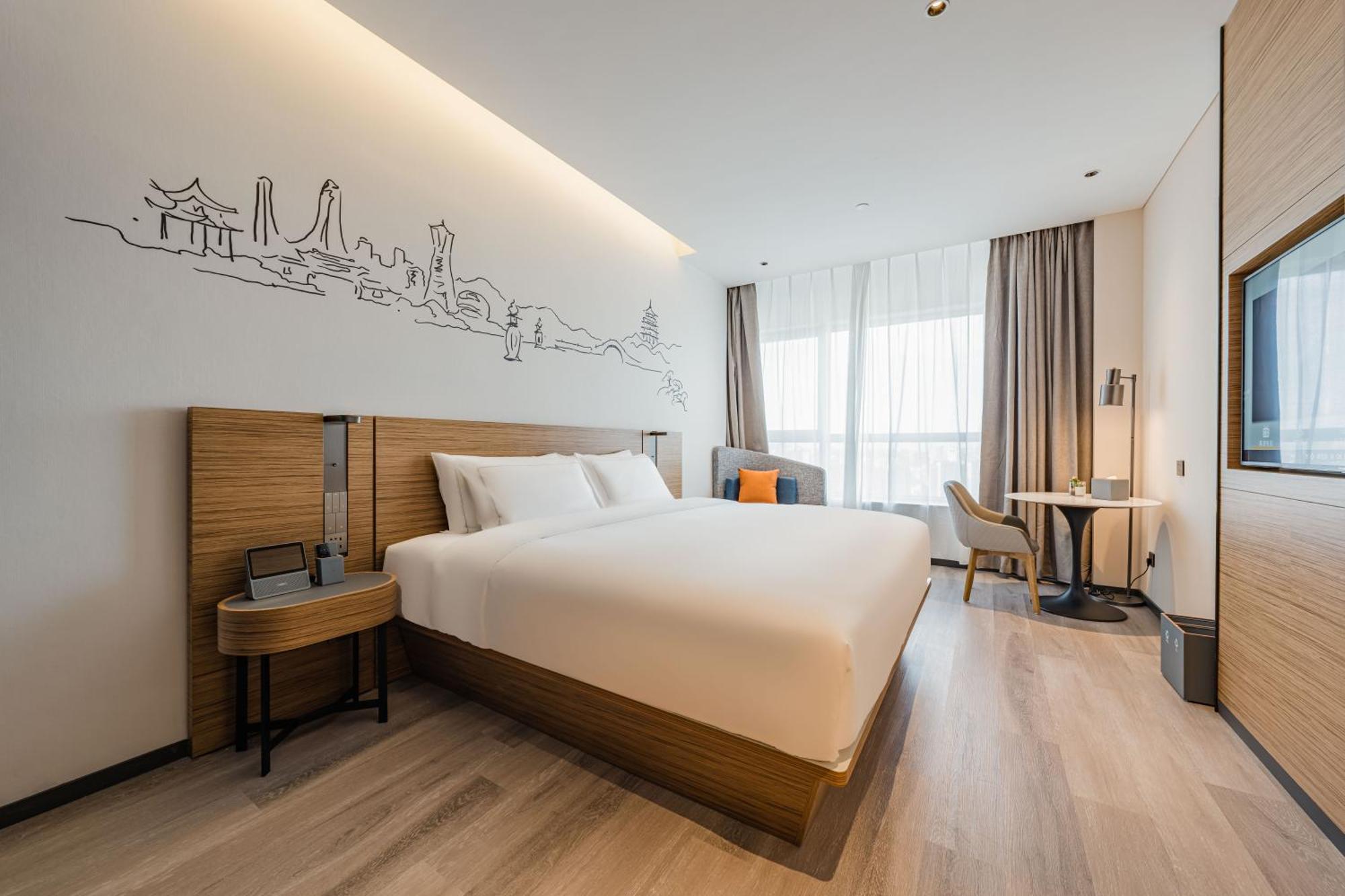 Urcove By Hyatt Hangzhou Riverside Cbd מראה חיצוני תמונה